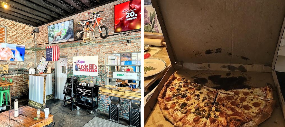 Uncle Bills Pizzeria Menu