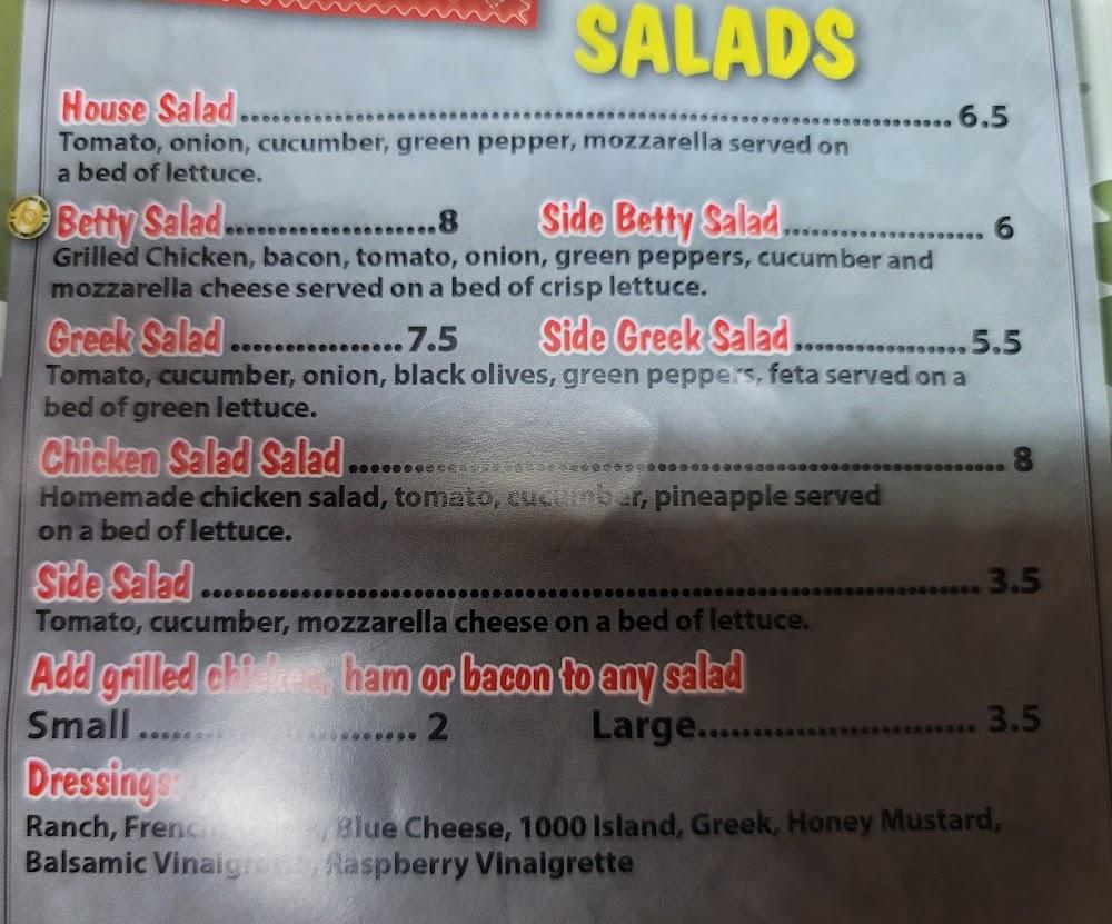 Uncle Bills Pizzeria Menu image 3